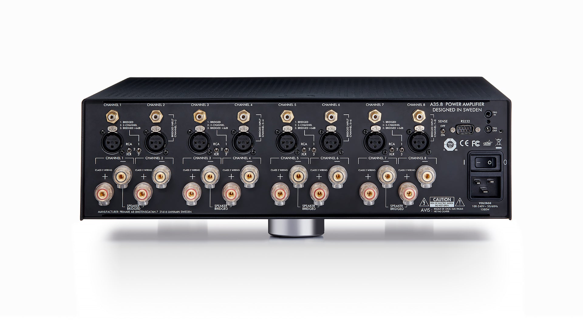 Primare A35.8 Eight Channel Home Cinema Amplifier