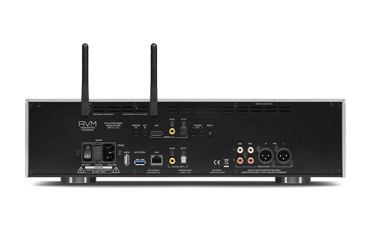 AVM Evolution MP 5.3 Streaming Media Player