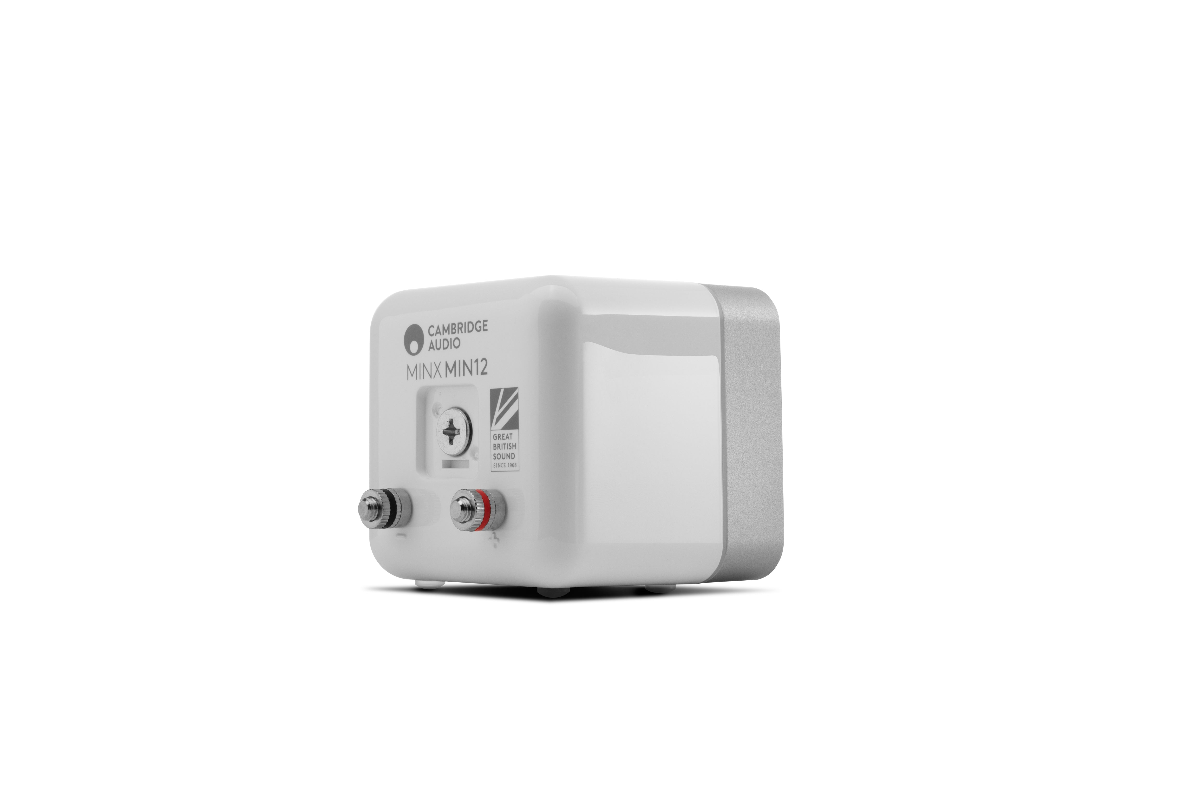 Cambridge Audio Minx Min12 Compact Satellite Speaker (SINGLE) Neat & Compact, BMR Drivers, Wall Mountable