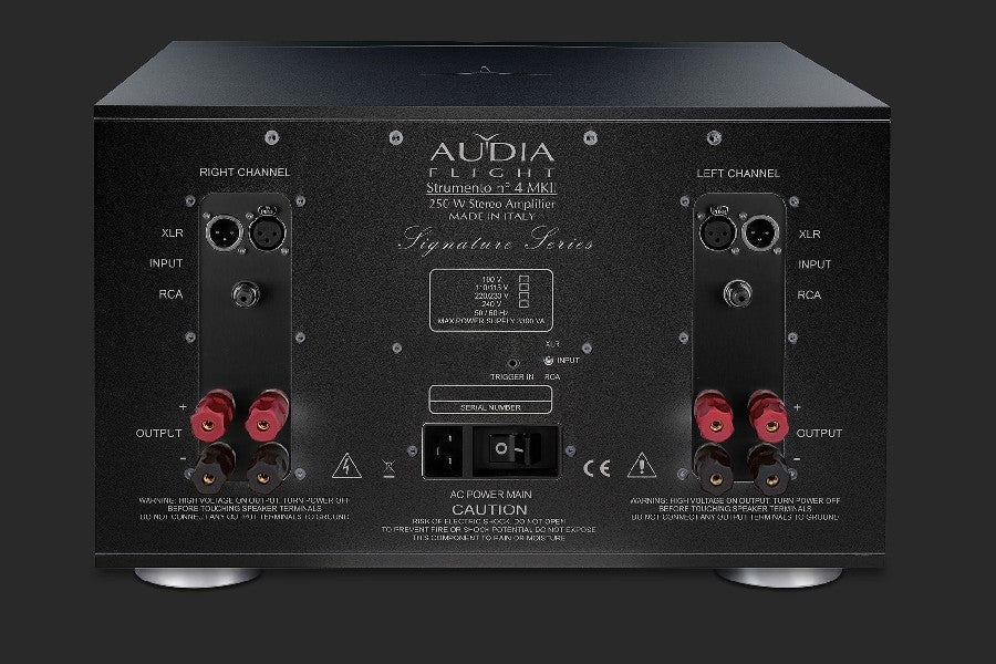 Audia Flight Strumento no.4 Signature Stereo Power Amplifier