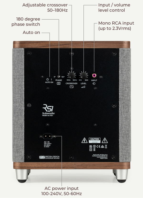 Ruark Audio RS1 Powered Subwoofer