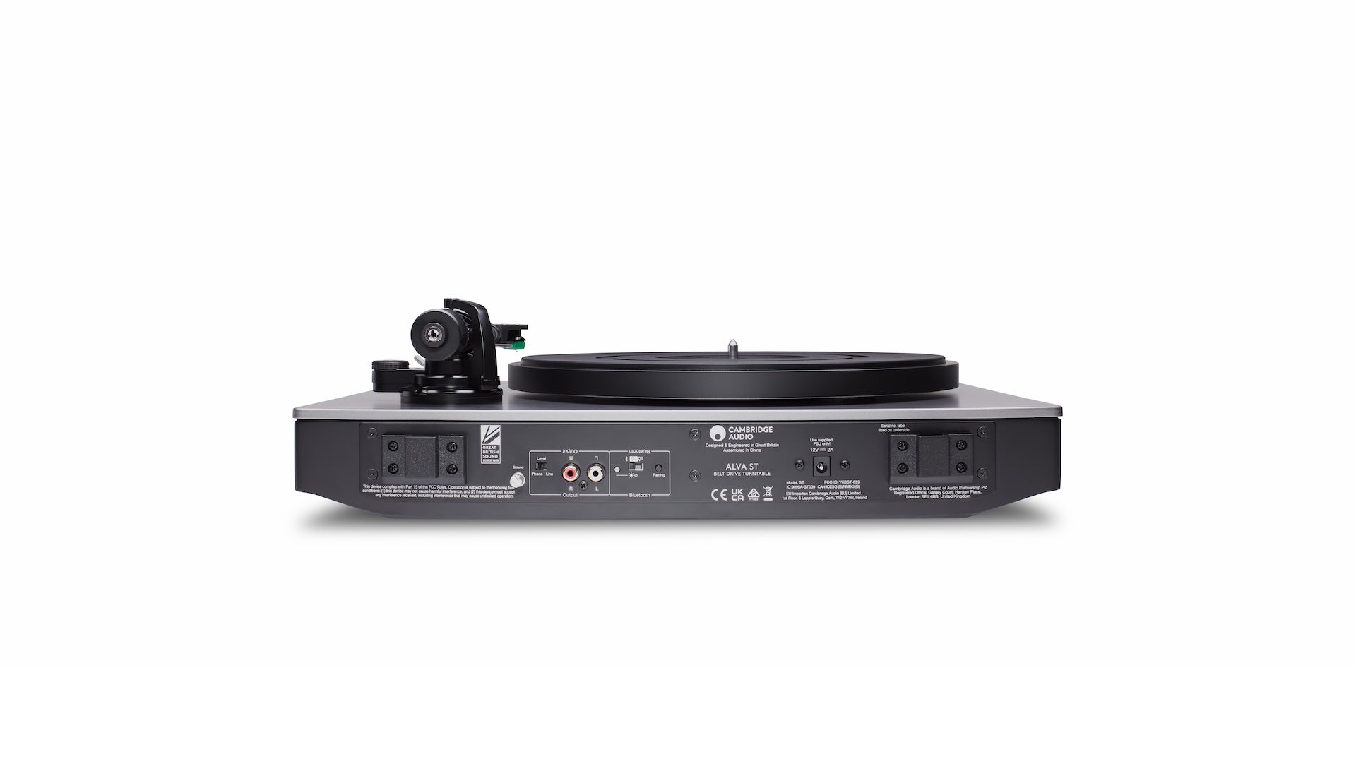 Cambridge Audio Alva ST Belt Drive Turntable with Bluetooth® aptX HD