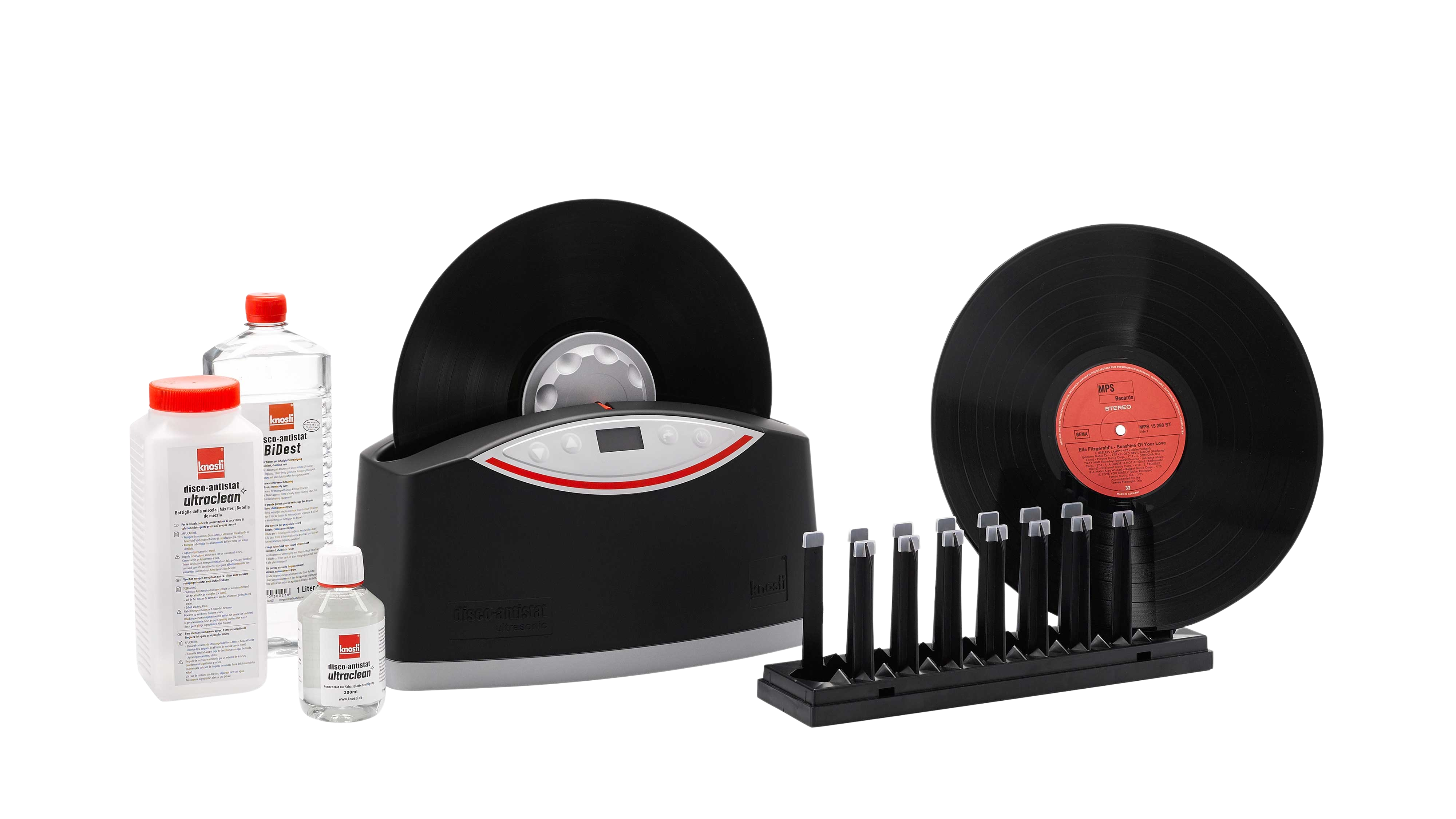 Knosti Disco-Antistat Ultrasonic 2.0 - Ultrasonic Record Washer - 1360008
