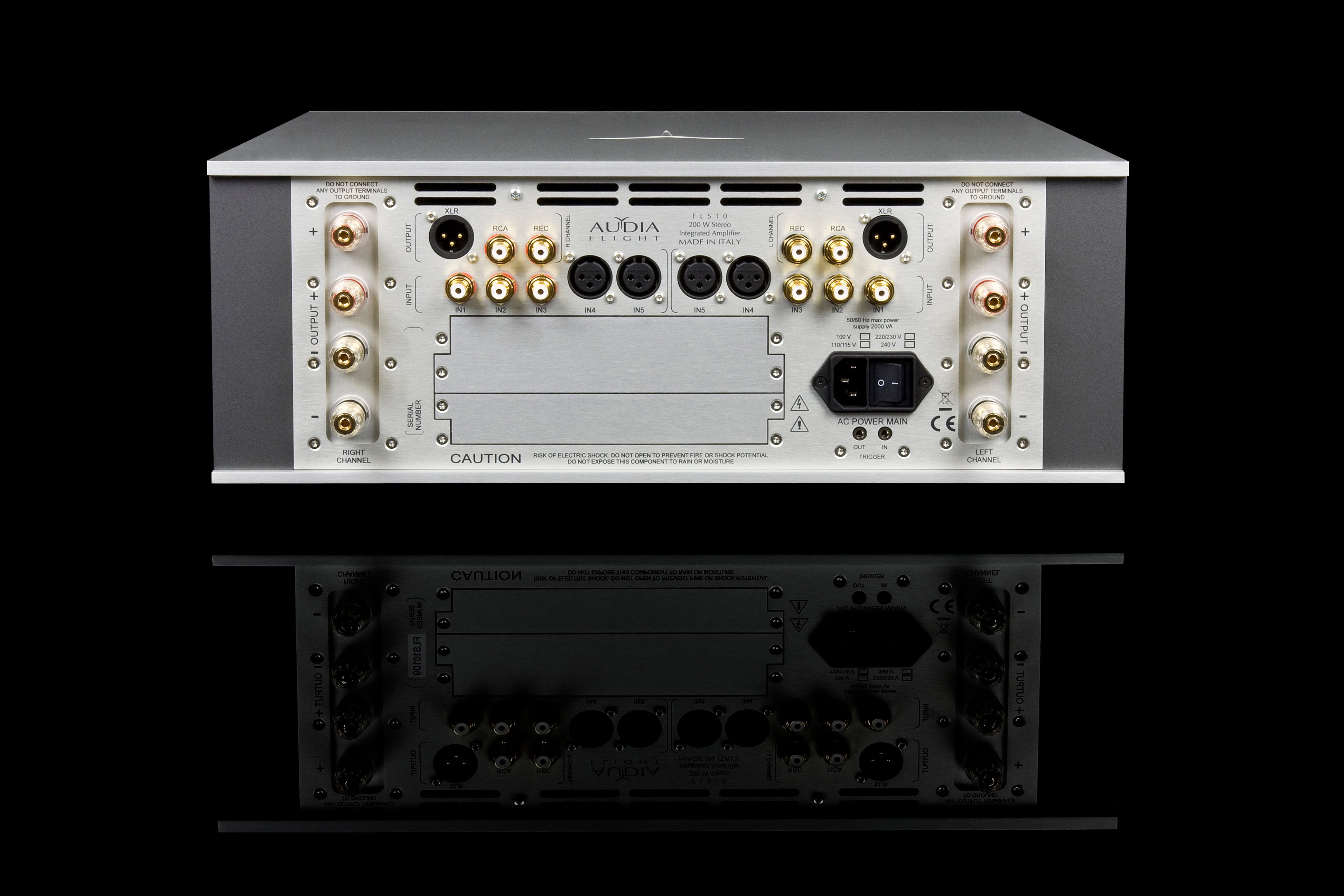 Audia Flight FLS 10 Fully Balanced Stereo Integrated Amplifier w/ Phono and DAC Boards