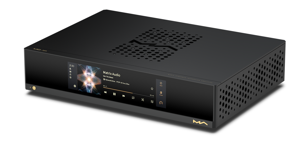 Matrix Audio MD-1P Integrated Amplifier Music Streamer