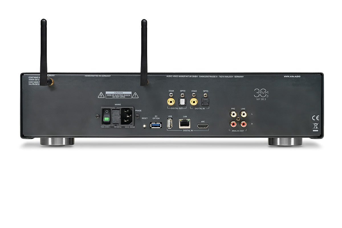 AVM 30 MP 30.3 Streaming Media Player