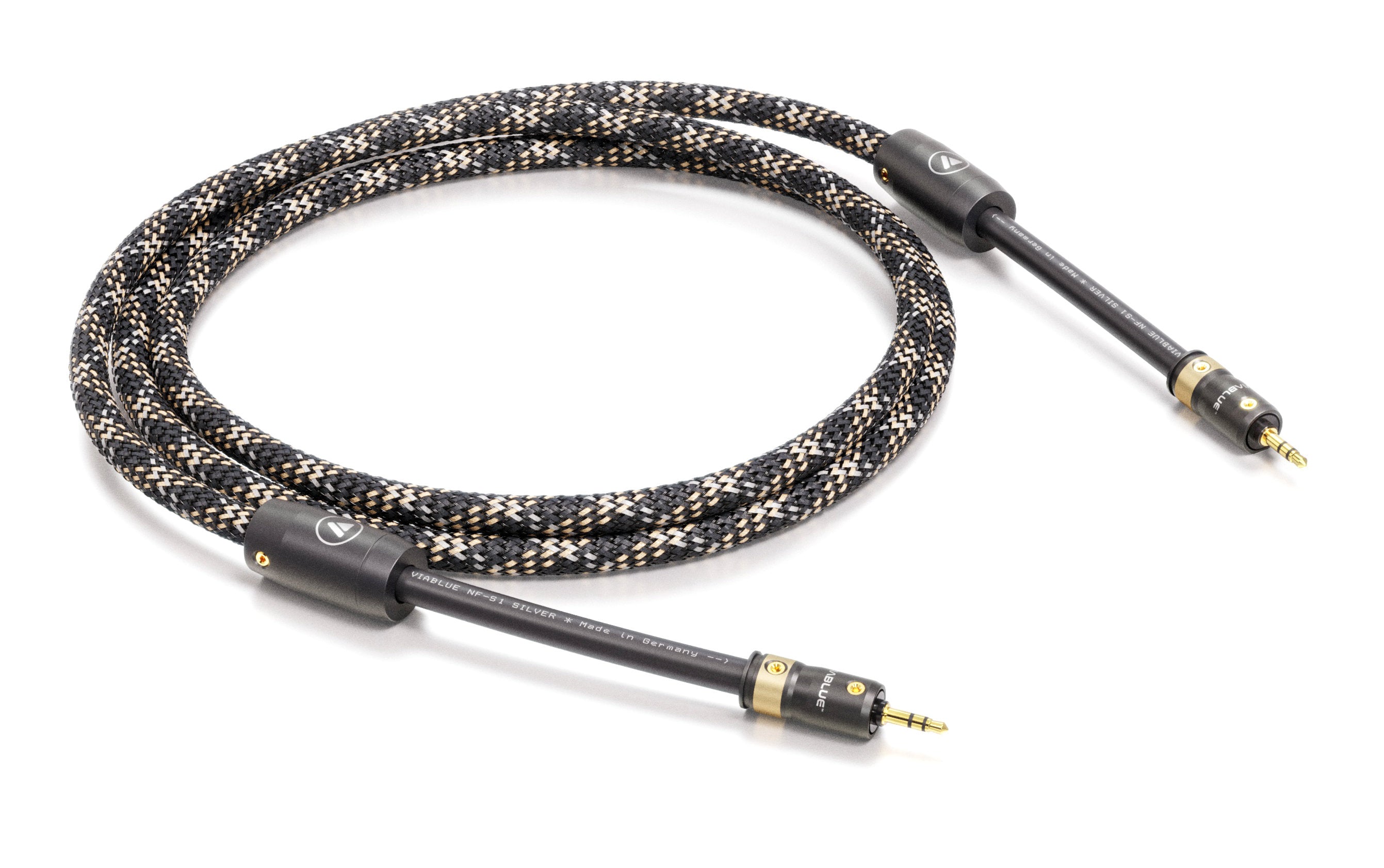 VIABLUE NF-S1 Mini to Mini Stereo Cable with T8 Terminations