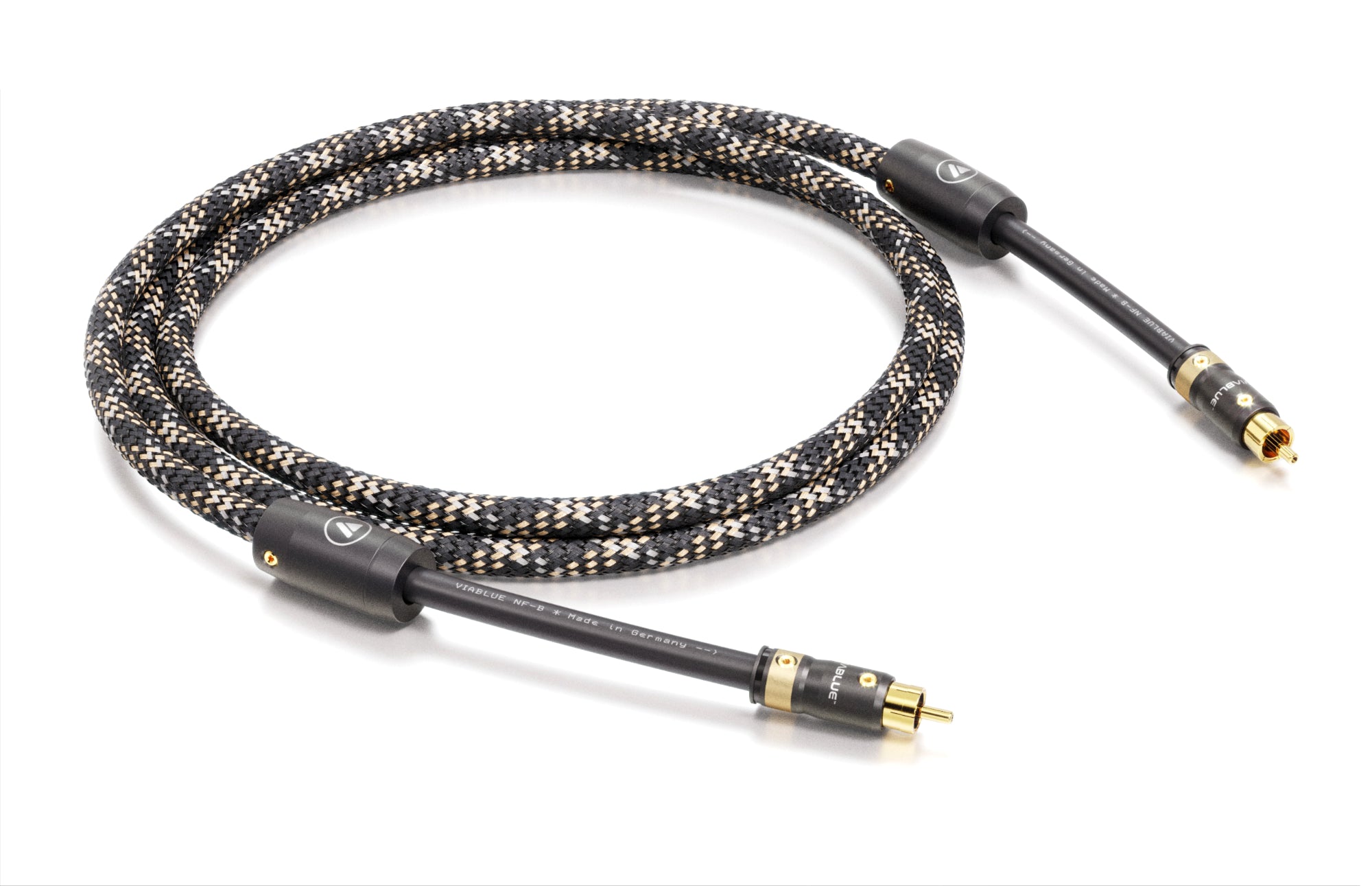 VIABLUE NF-B Subwoofer RCA Cable with T8 Terminations