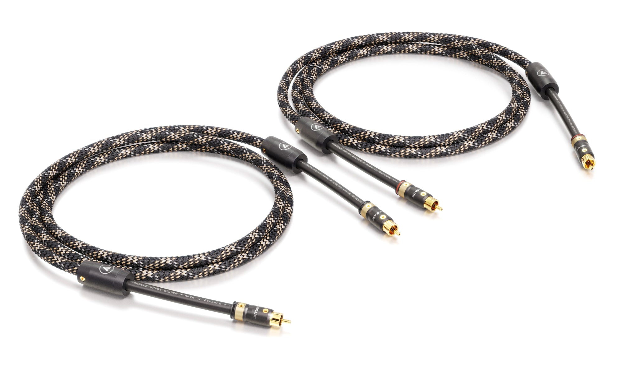 VIABLUE NF-S1 Interconnect Cable with T8 Terminations - Pair