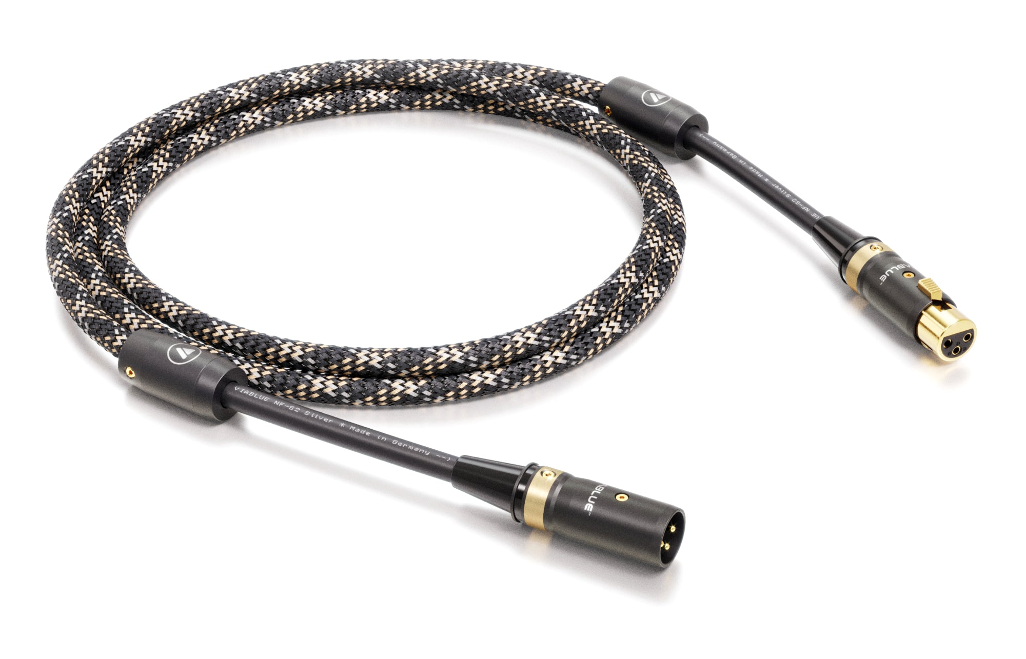 VIABLUE NF-S2 Digital XLR (AES/EBU) Cable with T8 Terminations