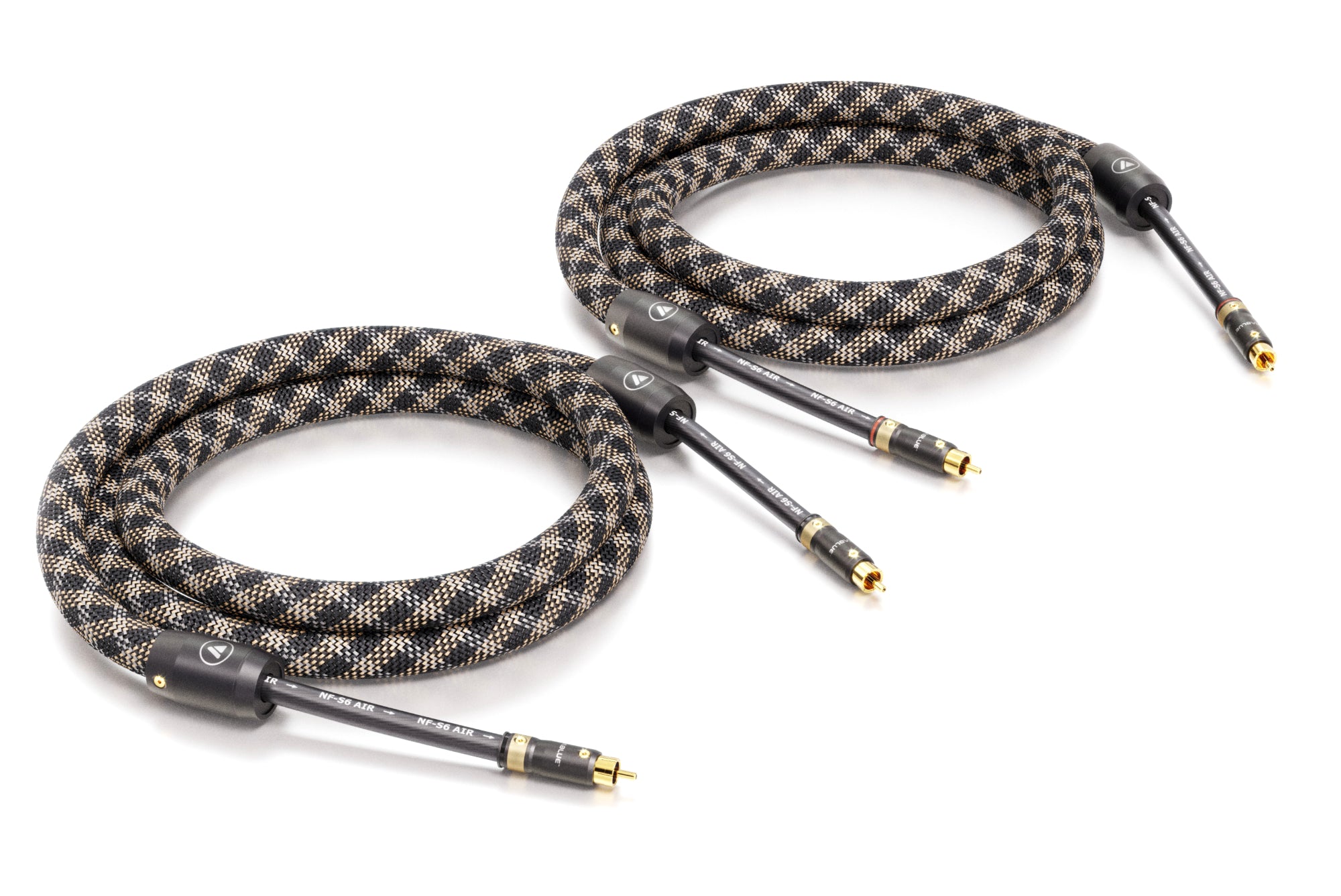 VIABLUE NF-S6 AIR Interconnect Cable with T8 Terminations - Pair