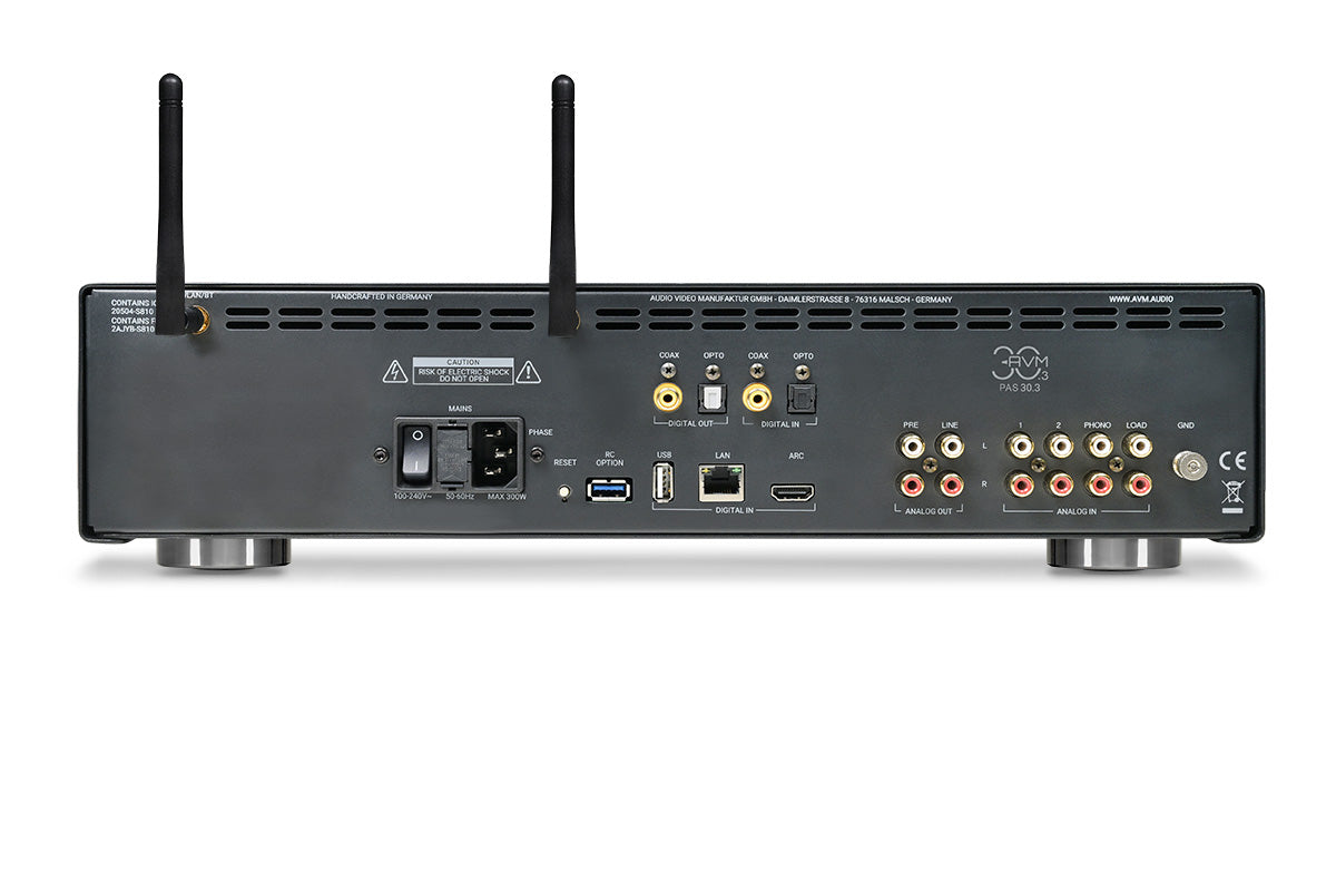 AVM 30 PAS 30.3 Streaming Preamplifier