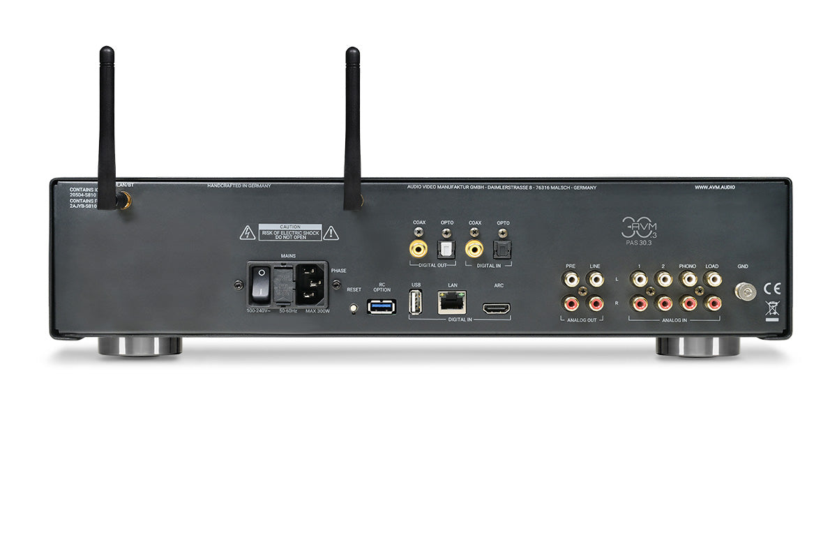 AVM 30 PAS 30.3 Streaming Preamplifier