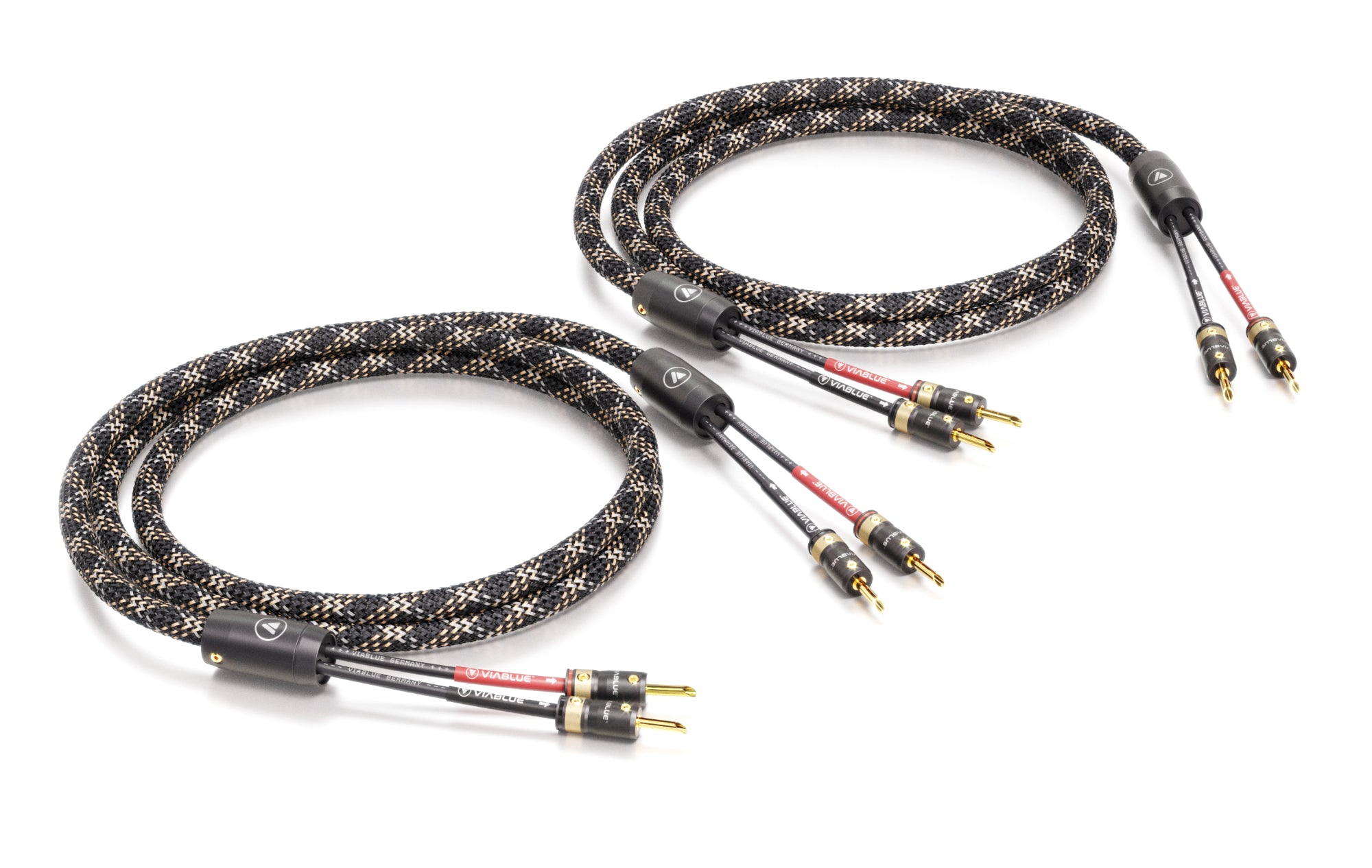 VIABLUE SC-2 Speaker Cable with T8 Terminations - Full Range Pair