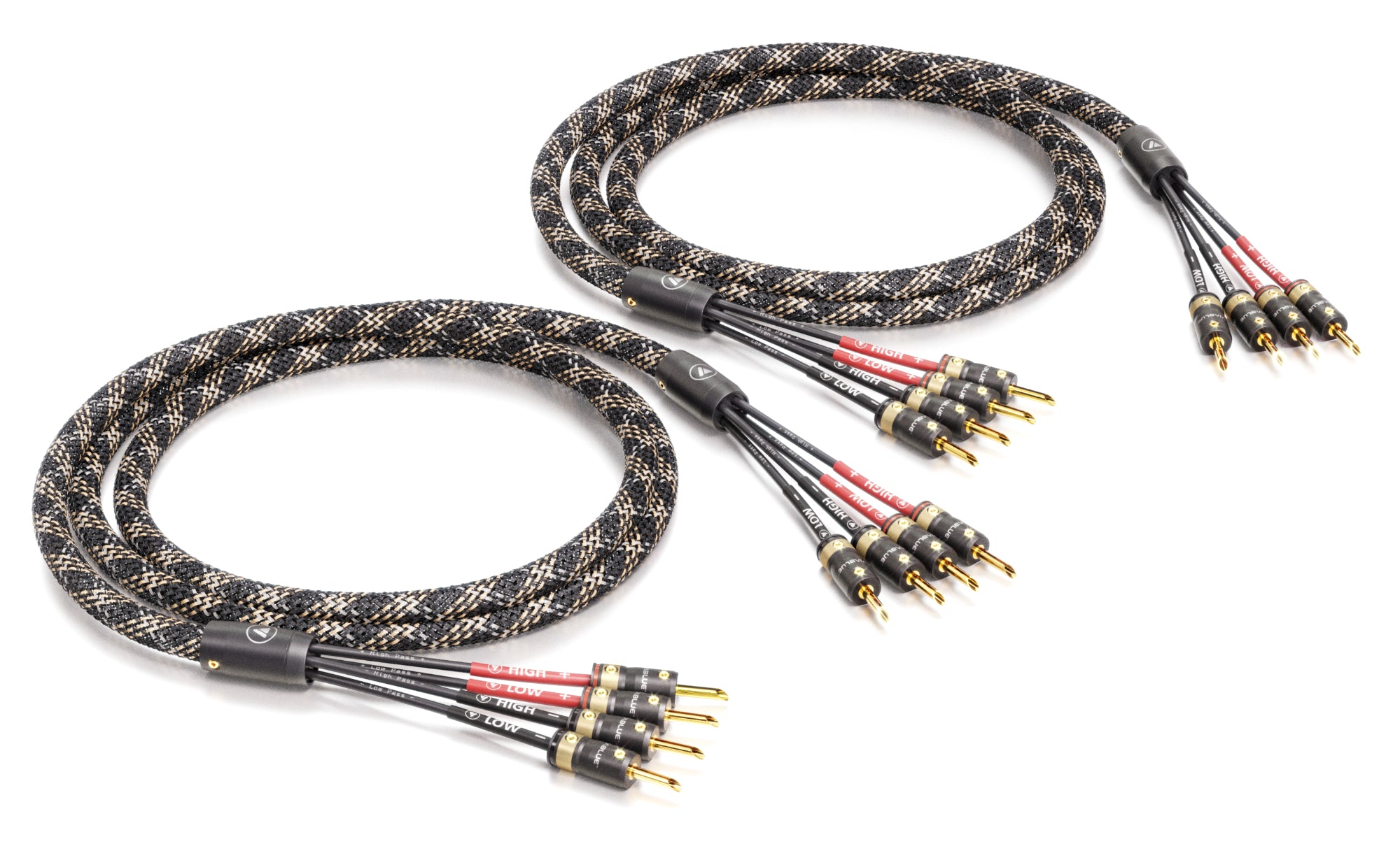 VIABLUE SC-4 Speaker Cable with T8 Terminations - Bi-Amp Pair