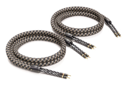 VIABLUE SC-6 Air Speaker Cable with T8 Terminations - Full Range Pair