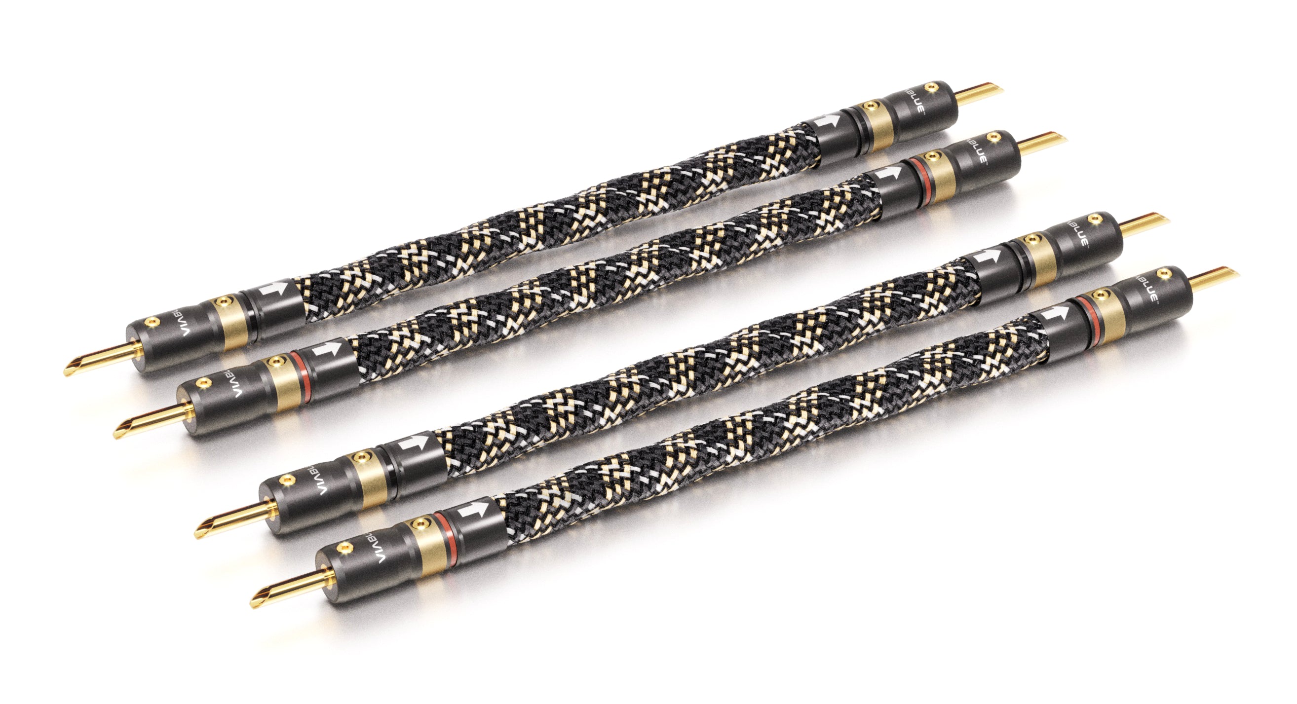 VIABLUE SC-6 Air Speaker Cable Jumper Bridges with T8 Terminations