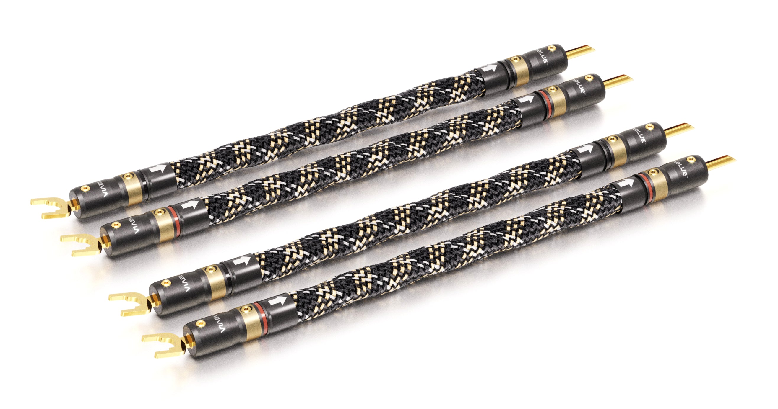 VIABLUE SC-6 Air Speaker Cable Jumper Bridges with T8 Terminations