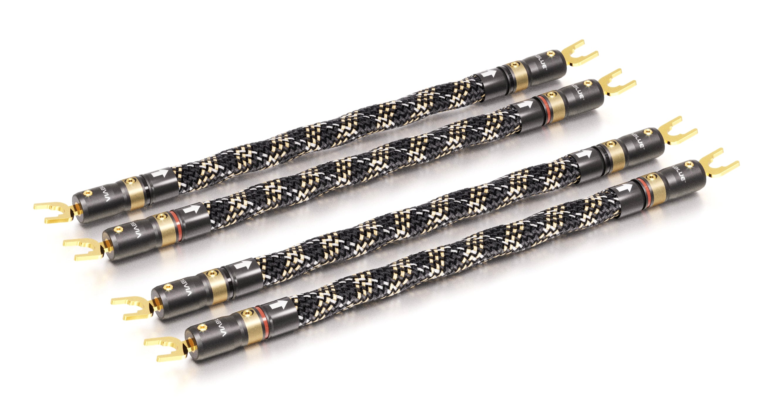 VIABLUE SC-6 Air Speaker Cable Jumper Bridges with T8 Terminations