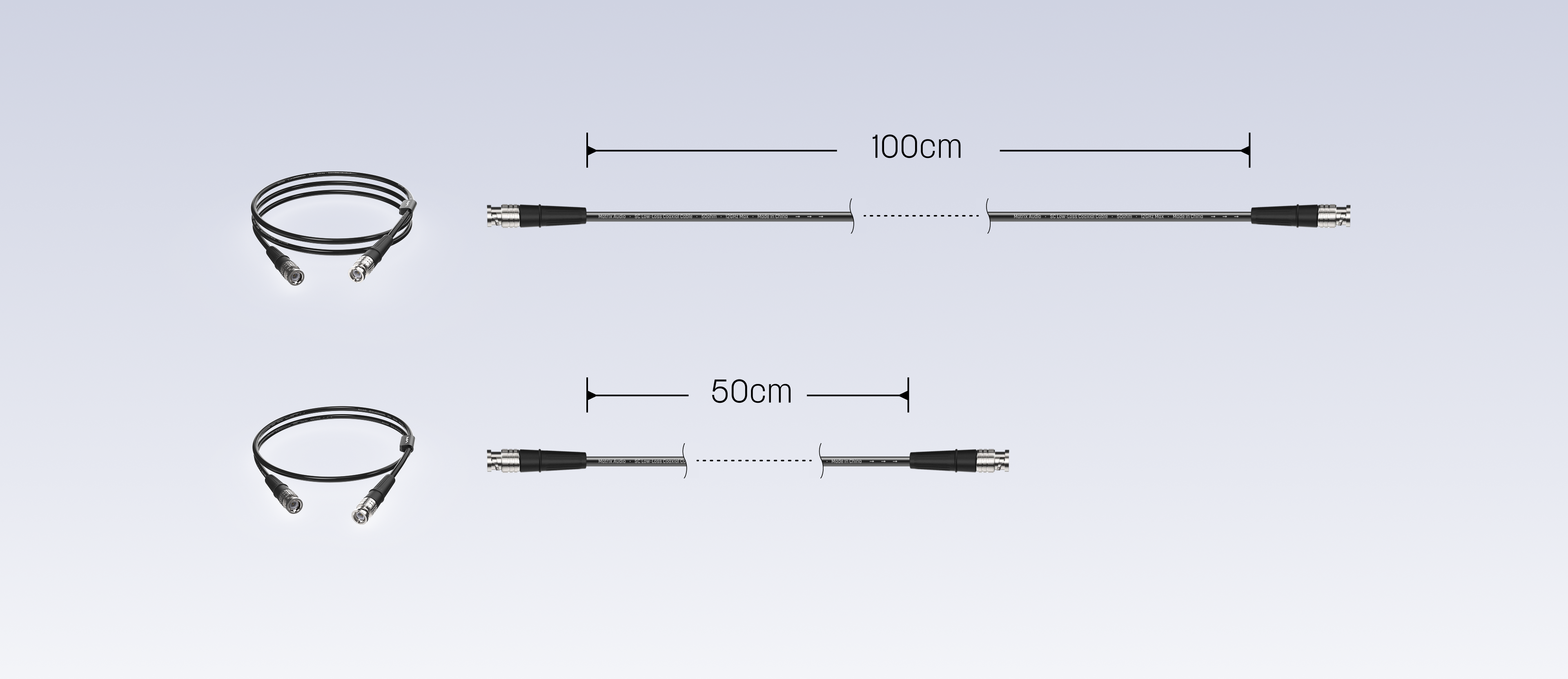 Matrix Audio Silver Copper Hi-Fi Clock Cable