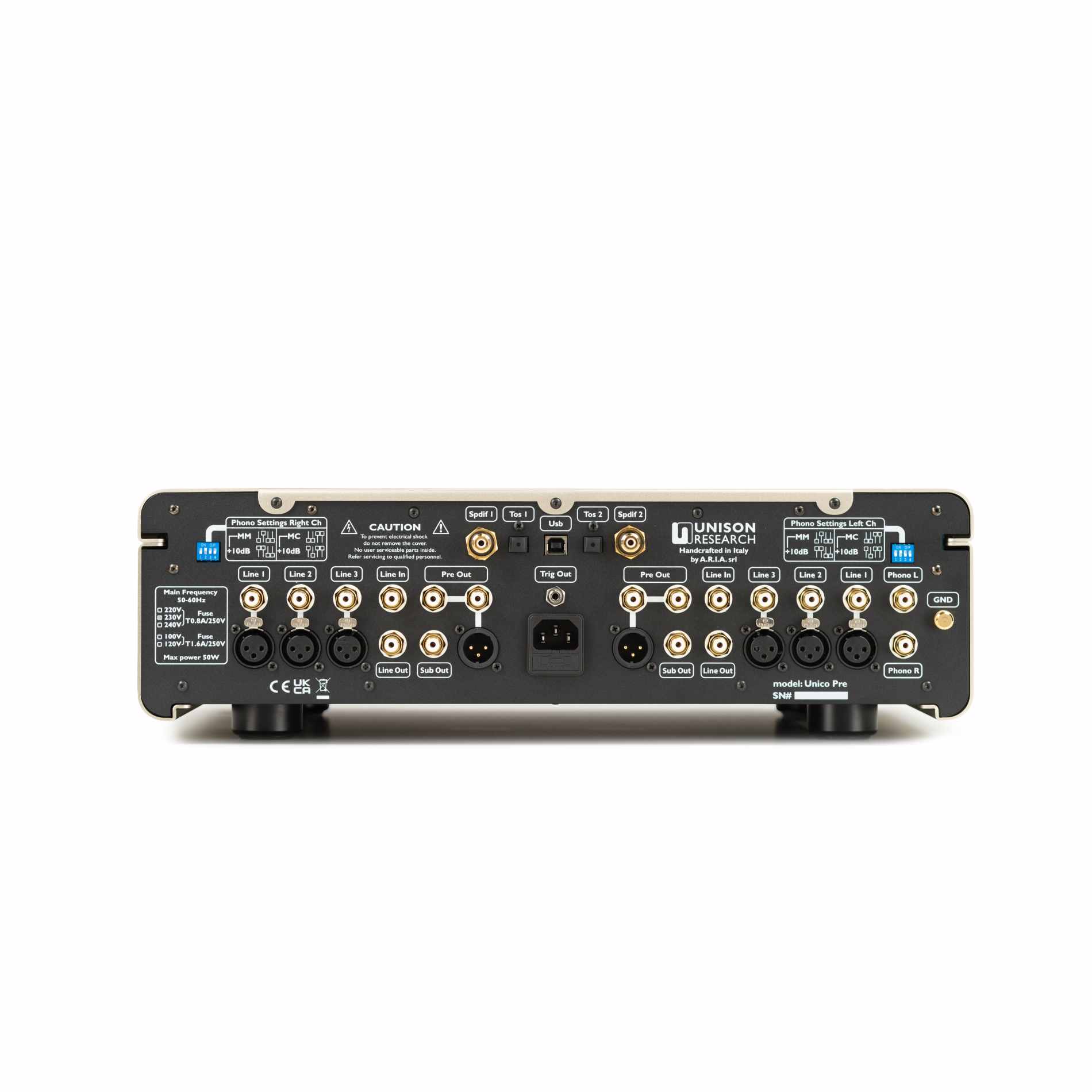 Unison Research Unico Pre v2 – FIDELITY IMPORTS LLC