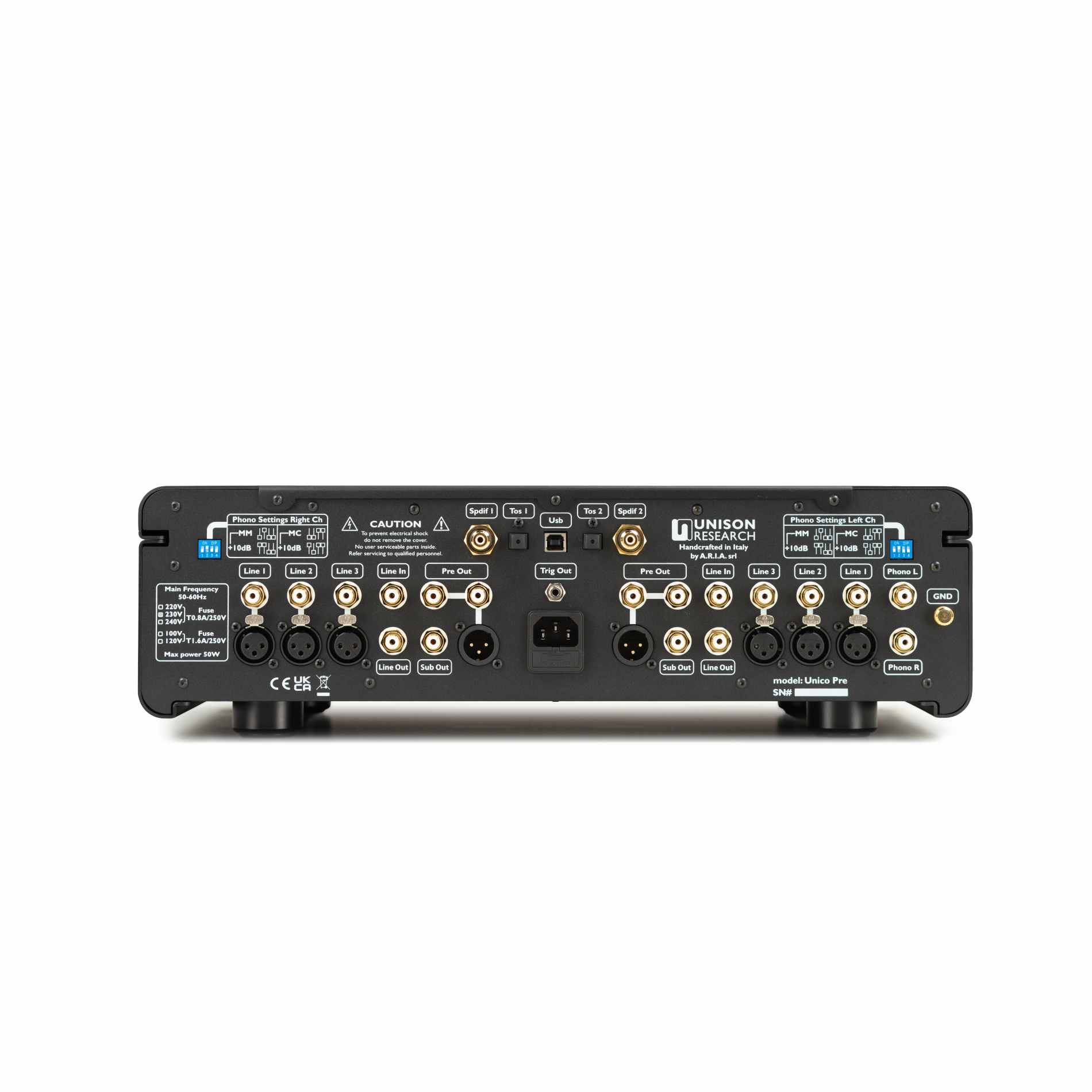 Unison Research Unico Pre v2 – FIDELITY IMPORTS LLC
