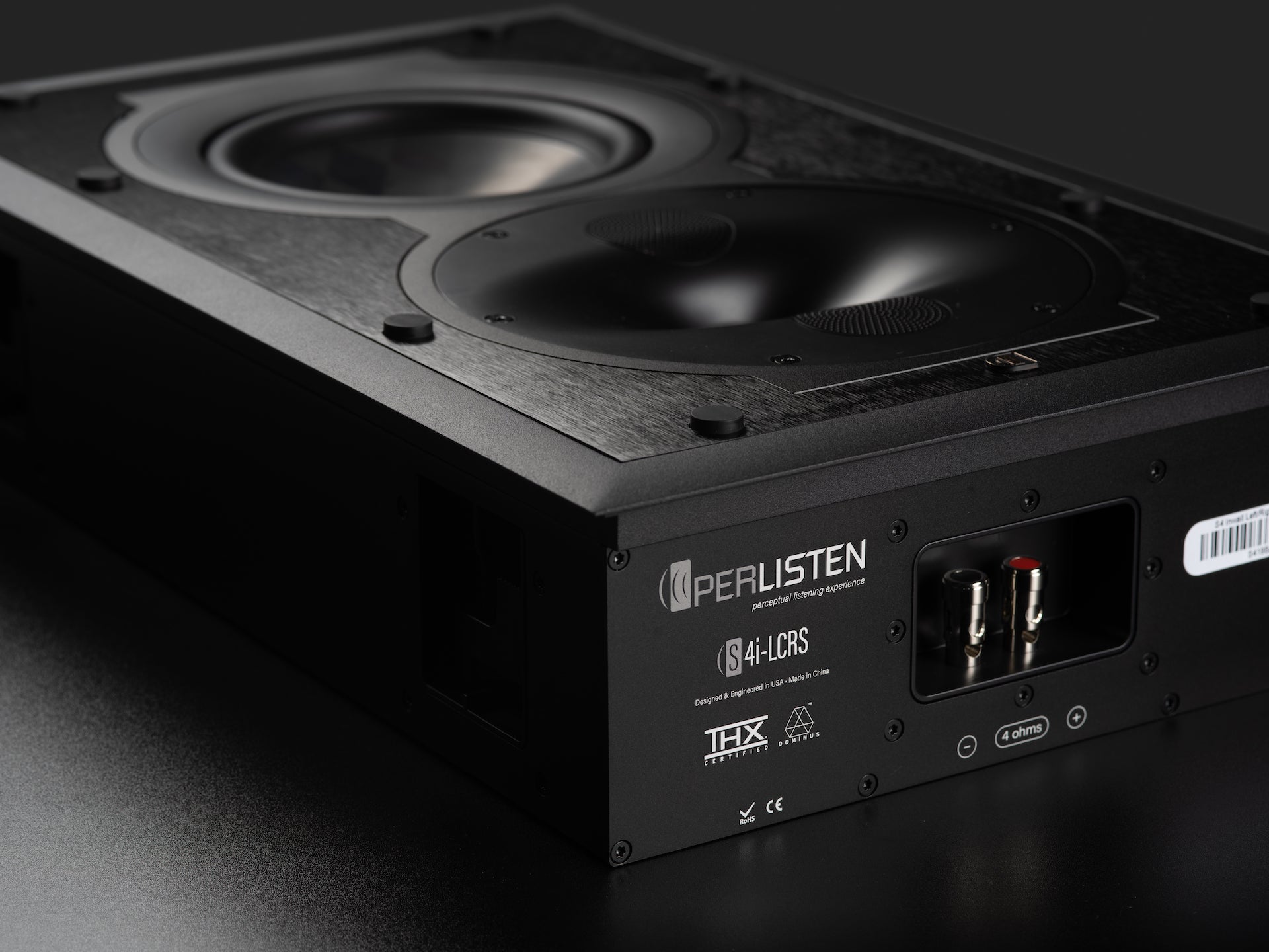 Perlisten Audio S4i LCRS In Wall Speaker